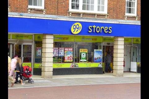 Huntingdon Woolworths, shown here in August 2013, is now a 99p Stores